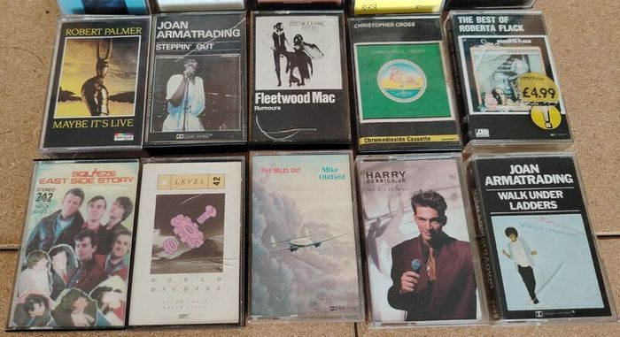 Ultimate 70s & 80s Rock & Pop Cassette Collection - 20 Classic Albums