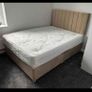 Brand New Stylish single Divan Beds.. Multiple Options Of Headboards. Tufted Memory Foam Mattresses Available. Drawers Storage Available Image 3