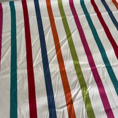 Curtain , Cushion fabric over 3m Stripe Colourful Maximalist