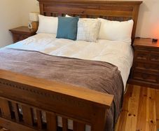 Super King Bed & Lockers
