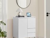 Cabinet white modern sturdy  FREE DELIVERY