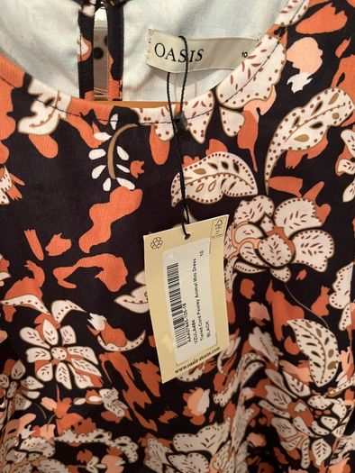 BNWT Oasis Floral Print Dress size 10