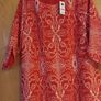 Dunnes Stores Coral Tulip Cuff Tunic Dress.. S.18.   B.N.W.T. Image 2