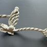 Vintage Wrought Iron Robe Hook Image 3