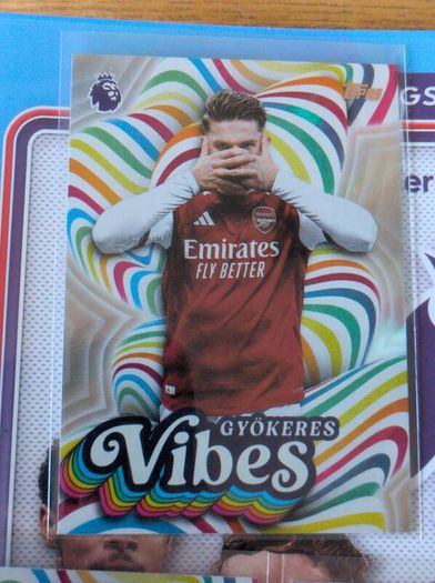 Topps Vibes Exclusive Inserts Topps Premier League Flagship Edition 2026/27