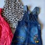 Baby Girl Leopard Print Dress with Bow on back  18/24 mt Image 6