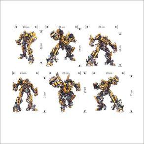 Transformers Wall Stickers High Quality Boys Kids Room Decoration Art-Decals