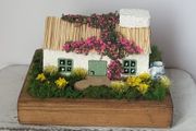 Handcrafted tiny wooden cottage!