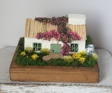 Handcrafted tiny wooden cottage!