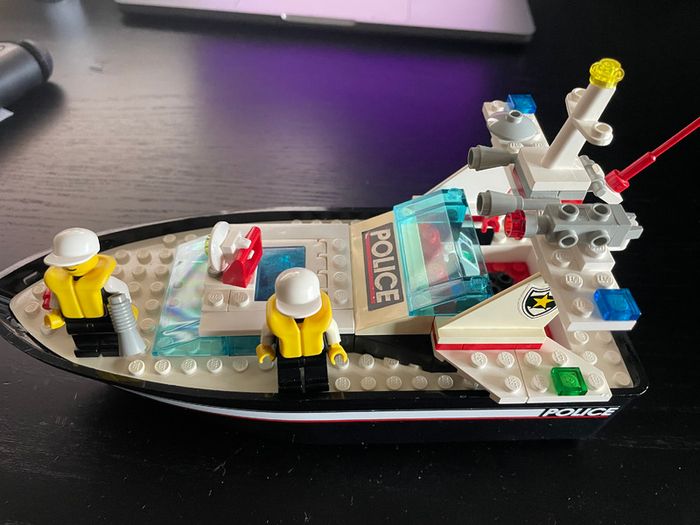 Vintage LEGO Lot Boats & Town/Police