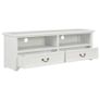 TV Cabinet White 120x30x40 cm Wood Image 3