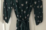 New Look Green Floral midi dress BNWT