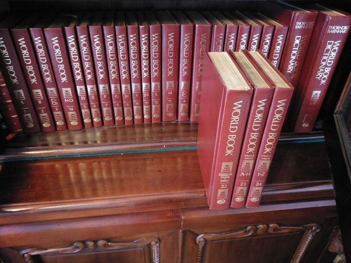 World books encyclopedia, dictionary, research guide