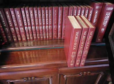 World books encyclopedia, dictionary, research guide