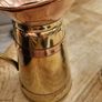 Copper and brass vintage jug. Image 4