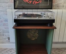 Cabinet for vinyl records storage