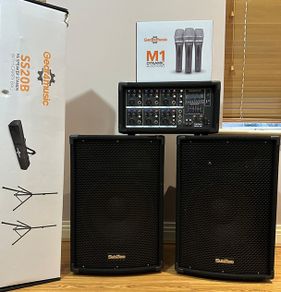 SubZero SZPA-612 250W 12" PA System With Digital Media Player