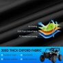 FREE EXPRESS SHIPPING ATV Cover Waterproof Heavy Duty Quad Bike Cover Outdoor XL Upgraded 210D Fabric UV Wind Dust Protection with Elastic,Adjustable Buckles,Reflective Strip Carry Handles,Front Mark,Storage Bag Image 3