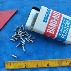 100+ Rivets in a Tin box