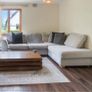 Left Hand Facing Arm Deluxe Corner Sofa + Bed Image 2