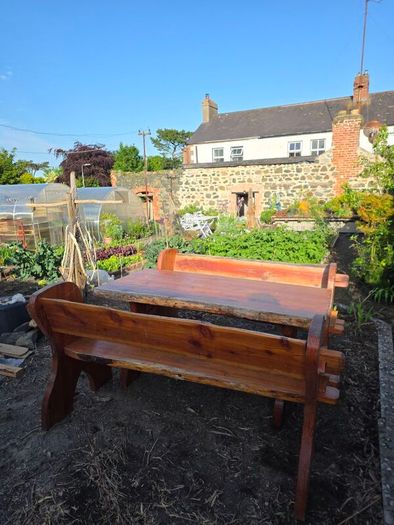 Unique garden bench