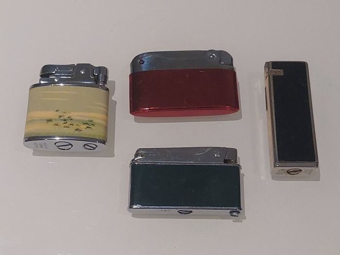 Vintage Lighters Pocket 1970-80's