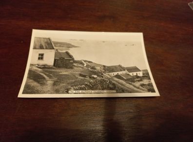 Vintage Postcard On the Blasket Islands Dingle