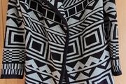 Longline Aztec Cardigan