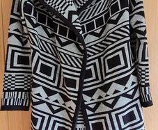 Longline Aztec Cardigan