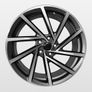 18" Vw R Type black Alloys Seat Audi Skoda Vw 5x112 Image 3