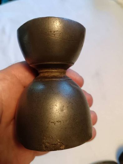 Irish Georgian Double Ended Pewter Drinks Measure