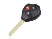 3 Buttons Remote Case Uncut Blade For For Toyota Corolla Yaris Cellica Brand New With LOGO
