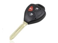 main image for ad 3 Buttons Remote Case Uncut Blade For For Toyota Corolla Yaris Cellica Brand New With LOGO