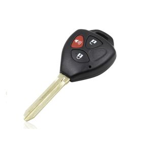 3 Buttons Remote Case Uncut Blade For For Toyota Corolla Yaris Cellica Brand New With LOGO