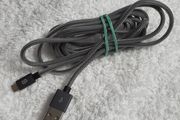 High Quality 2 Metre Braided Micro USB Mobile Phone Or Device Cable Like New