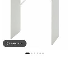 White IKEA Desk