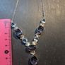 Solid silver pendant with Swarovski crystals Image 7