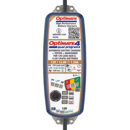 Optimate 4 Quad Program Battery Charger / Maintainer