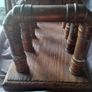 vintage copper letter rack Image 3