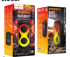 Bass Precious RGB Light BT Trolley Speaker With Wireless Mic