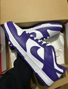 Nike Dunk low court purple shoe