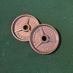 2 x 10kg Olympic plates