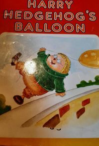 Old school reader Harry hedgehog book