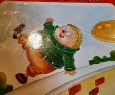 Old school reader Harry hedgehog book