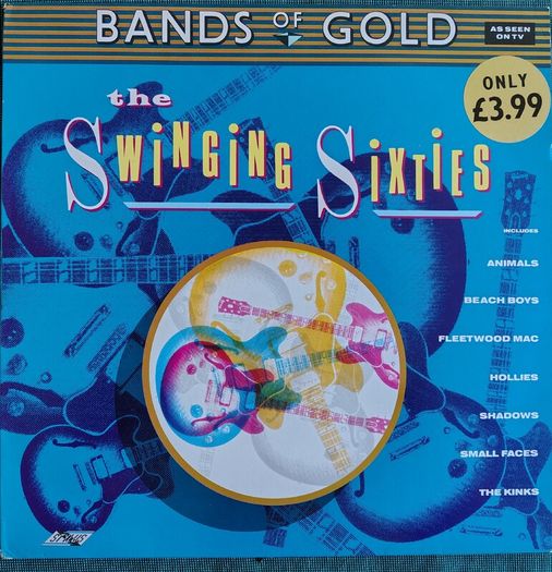 Various - Bands Of Gold: The Swinging Sixties Vinyl LP (1987) Kinks, Beach Boys, Fleetwood Mac EX+