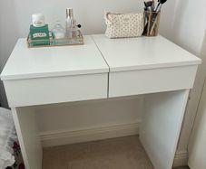 White Dressing Table with Mirror