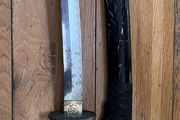 Vintage Chinese Dragon Head knife