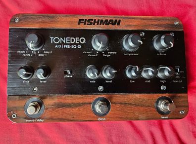 Fishman Tonedeq Acoustic Guitar Multi-Effects Pedal