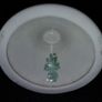 Pair of antique Belleek ceramic vases, pineapple design Image 3