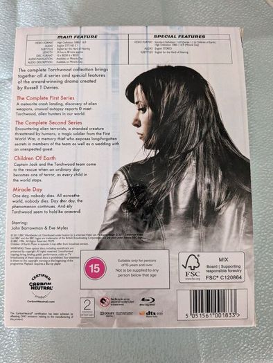 Torchwood Complete Series Blu-ray